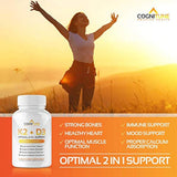 Vitamina K2 (MK7) con suplemento D3