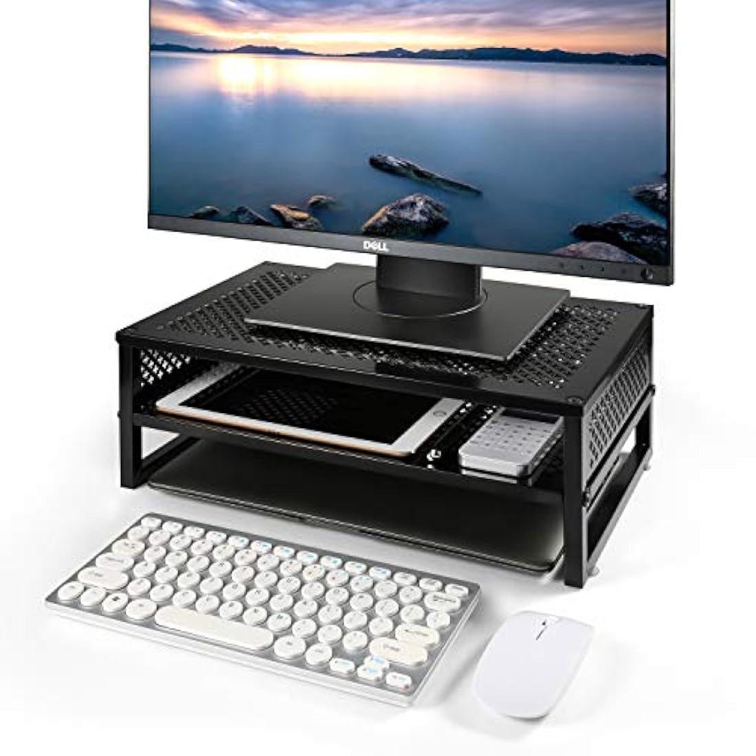 Soporte para monitor de 2 niveles