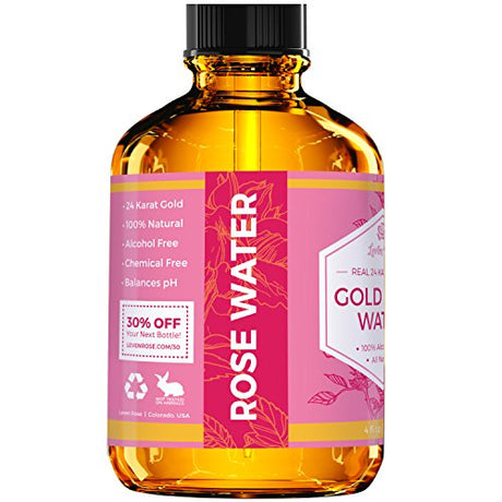 Facial 100% puro orgánico marroquí natural Rostro Spray 4 oz