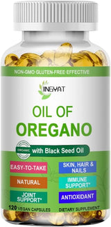 Aceite de orégano en softgels Organics, 120 cápsulas