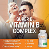 Bronson Labs: Super Vitamina B Complex (Vitamina B2, B3, B6, B9 – Ácido Fólico, B12), 1