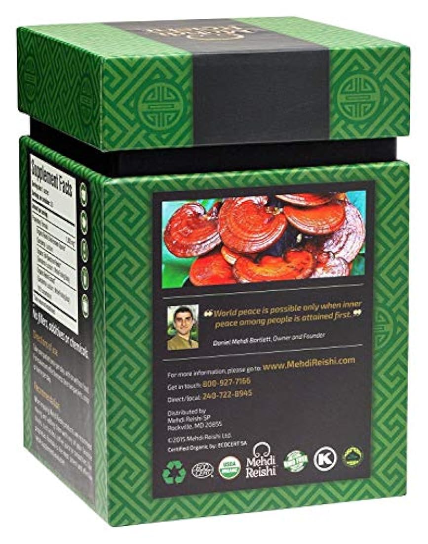 Ultimate Reishi Hongo Fórmula Por la Mehdi Reishi 30