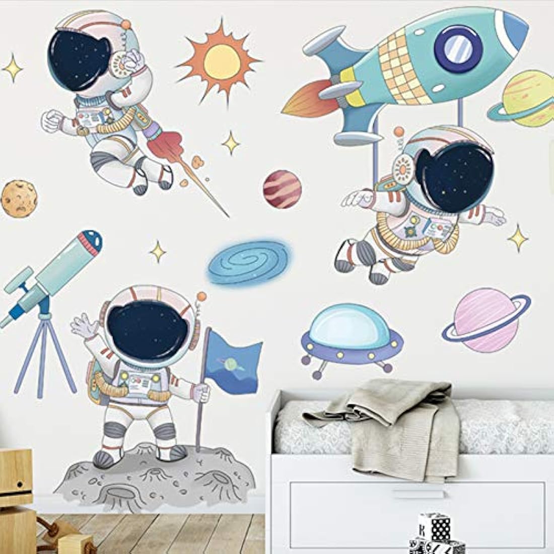 vinilo extraíble murales de pared, dibujos animados