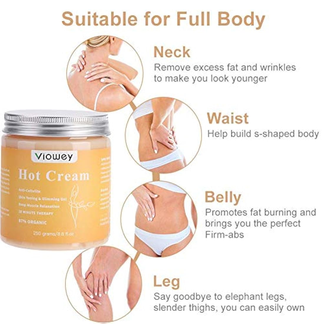 Quemador de grasa para adelgazar el cuerpo 8.82 oz