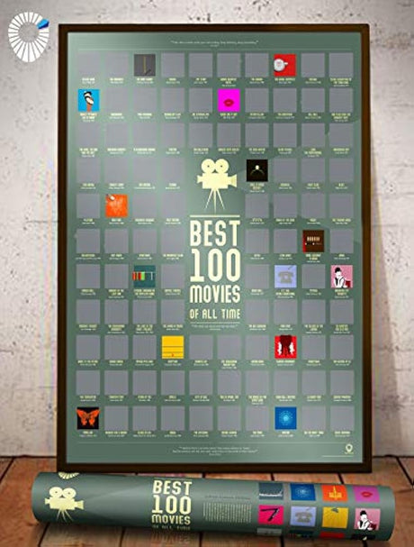 Travel Revealer - Póster de película de rascar(100 unidades)