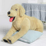 Peluche de peluche con diseño de perro dorado