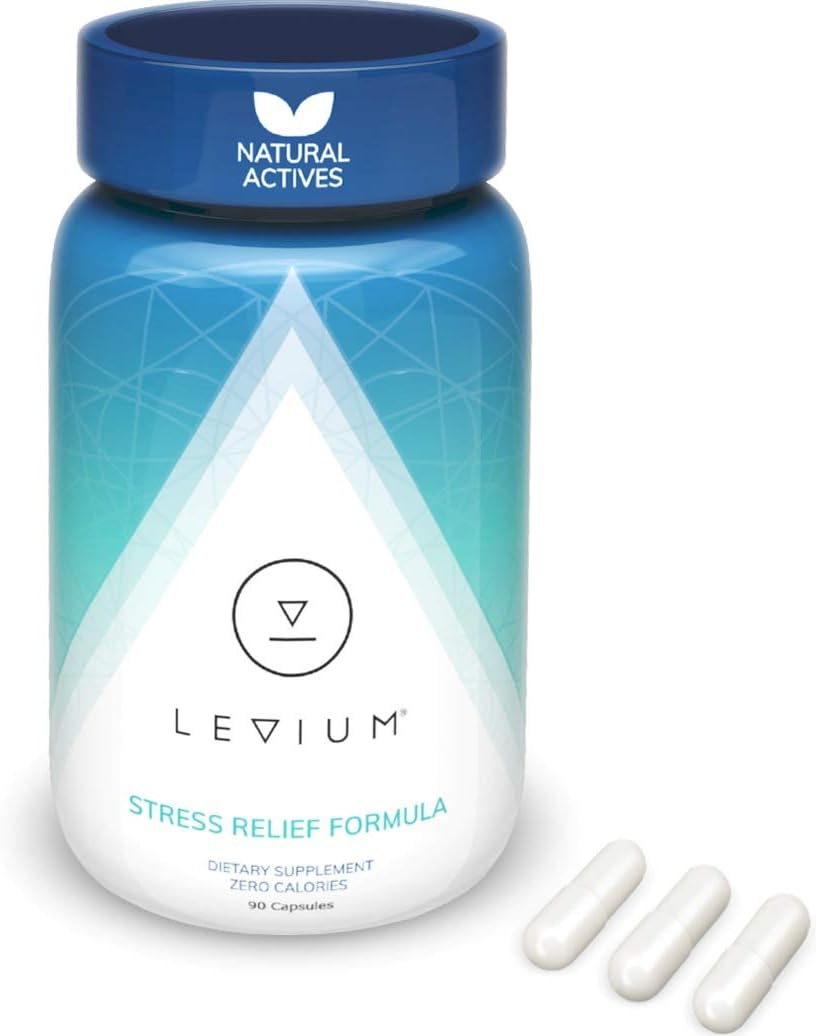 Suplemento de Estrés Levium | Alivio Natural | 90 Cápsulas