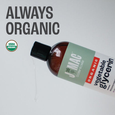 Aceite de glicerina vegetal orgánico J MAC BOTANICALS