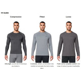 Camiseta de manga corta para hombre gris talla XL
