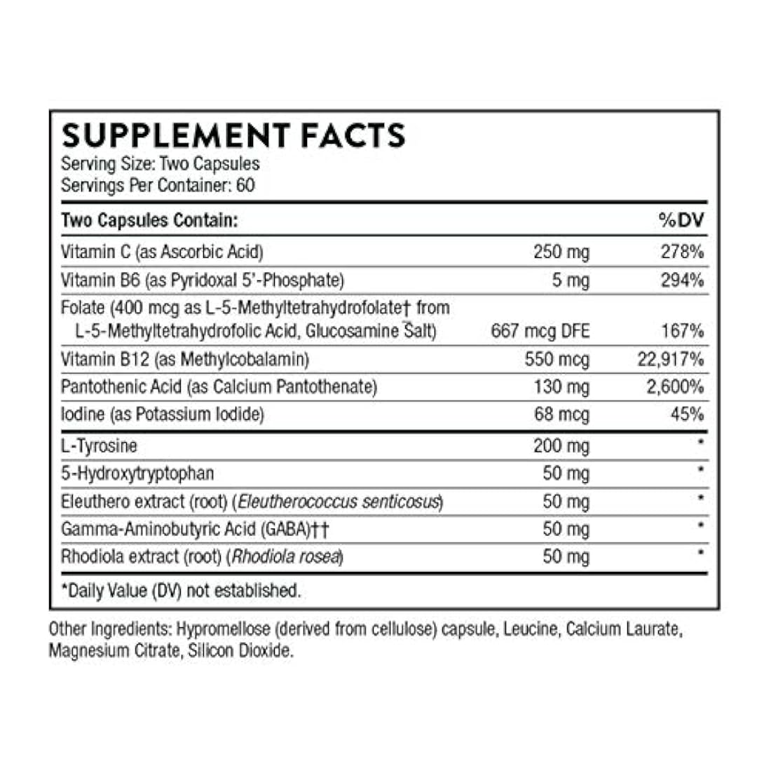 Suplemento, de 120 cápsulas (salud y belleza)