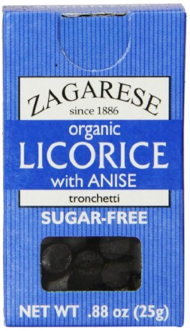 Zagarese Licorice 100% orgánico con anís