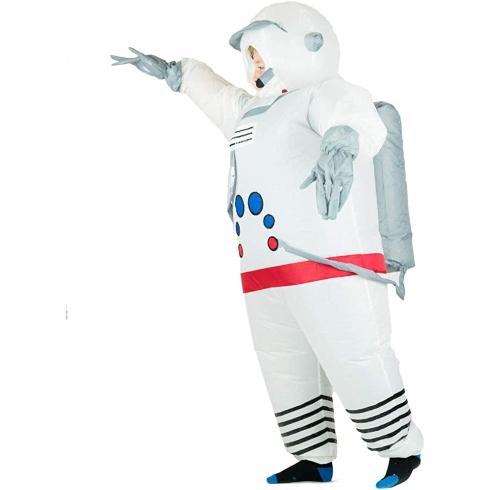 Disfraces de hombre espacial inflable blanco talla única