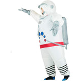 Disfraces de hombre espacial inflable blanco talla única