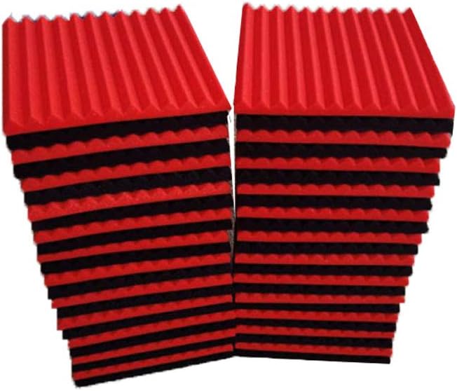 Paquete de 50 Paneles Acústicos, Aislantes, 1 X 12 X 12