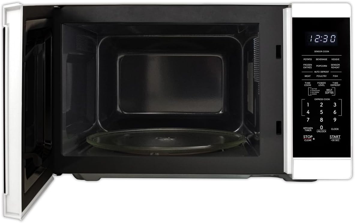 Horno Microondas SHARP 1.4 CuFt 1100W con Plato Giratorio SMC1461KW