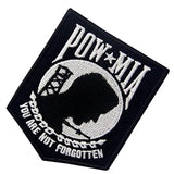 Pow MIA no olvidado bordado iron on Sew On Patch