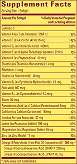 Suplemento alimenticio Prenatal