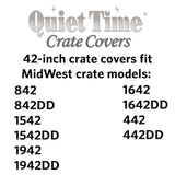 MidWest 42 '' Dog Kennel Covers / Dog Crate Cover
