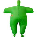 Disfraces inflable para adultos verde talla única
