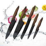 Juego de cuchillos de cocina Hecef, acero inoxidable