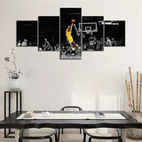 TUMOVO 5 piezas NBA imágenes en lienzo