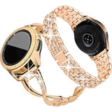 Supoix - Correa de repuesto para reloj Galaxy para mujer