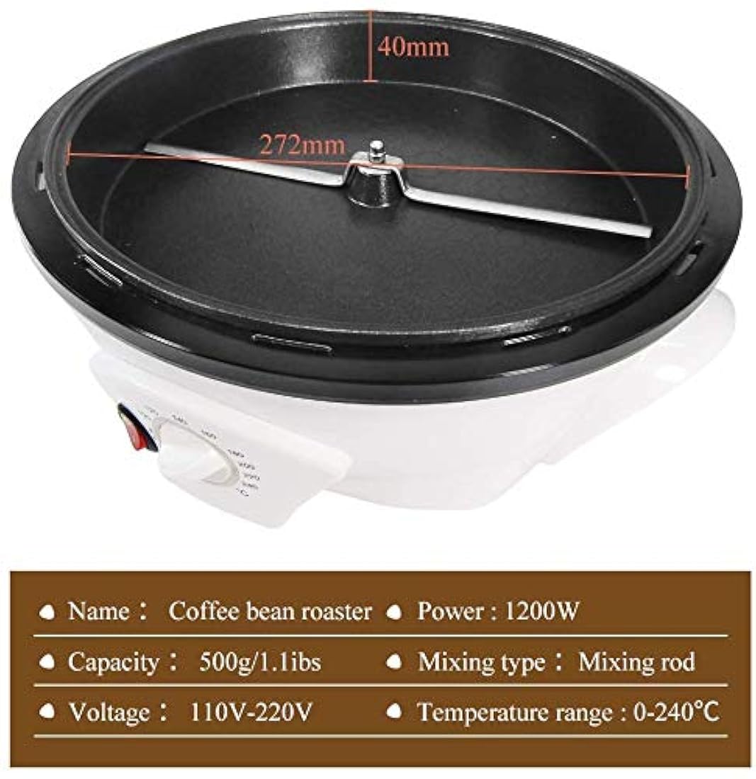 Máquina tostadora de café para el hogar