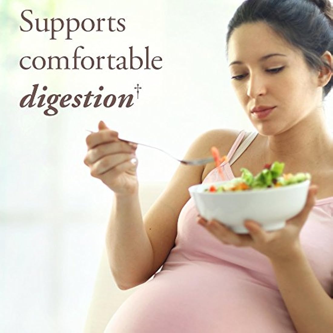 Suplemento multivitamínico prenatal orgánico con folato