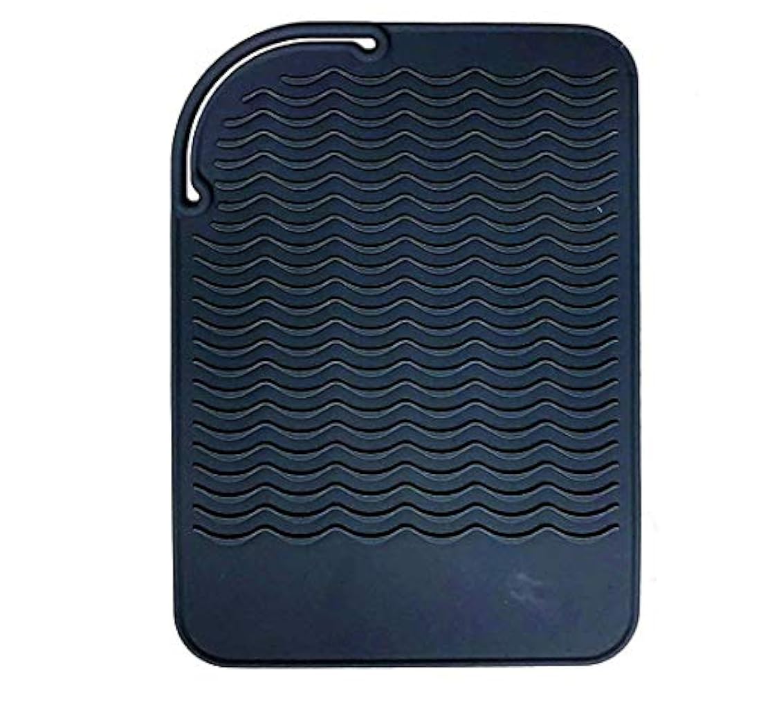 Alfombrilla de viaje de hierro plano para rizadores etc