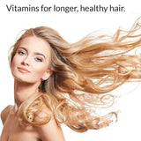 Vitaminas sin biocina para el cabello
