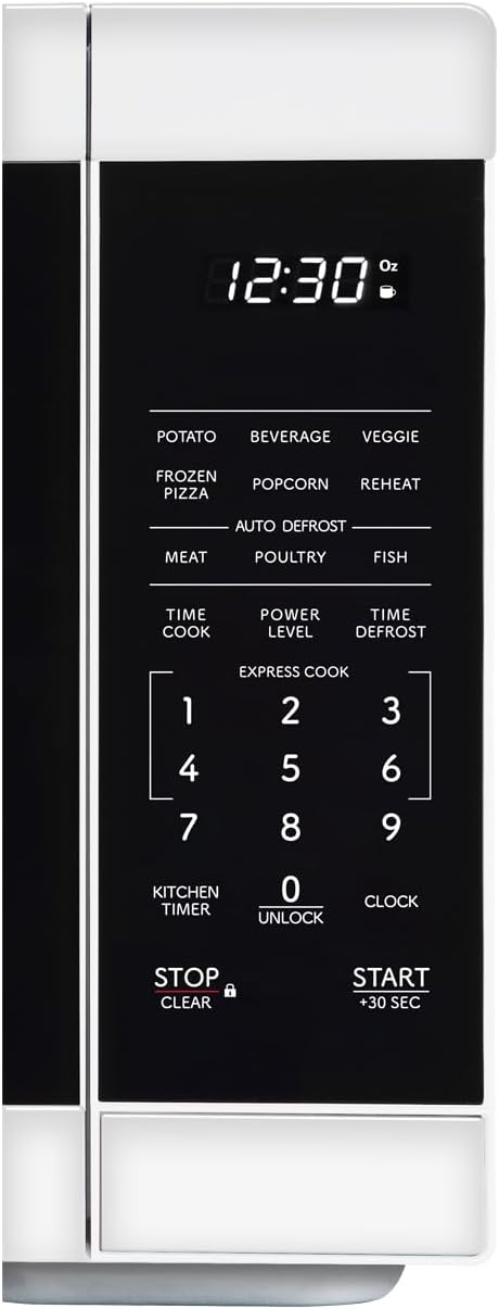 Microondas SHARP 1.1 CuFt 1000W con Plato Giratorio SMC1161KW