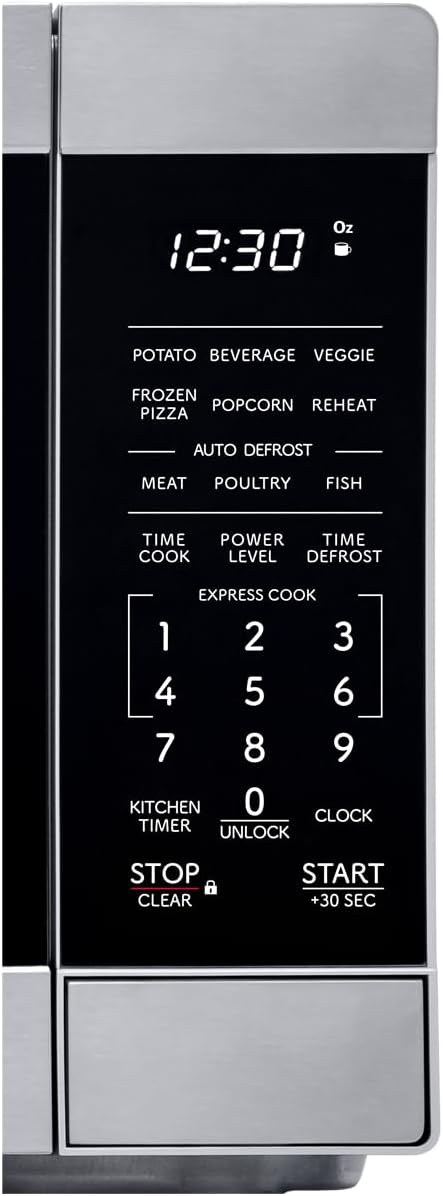 Microondas SHARP 0.9 CuFt, 900W, con Plato Giratorio ZSMC0962KS