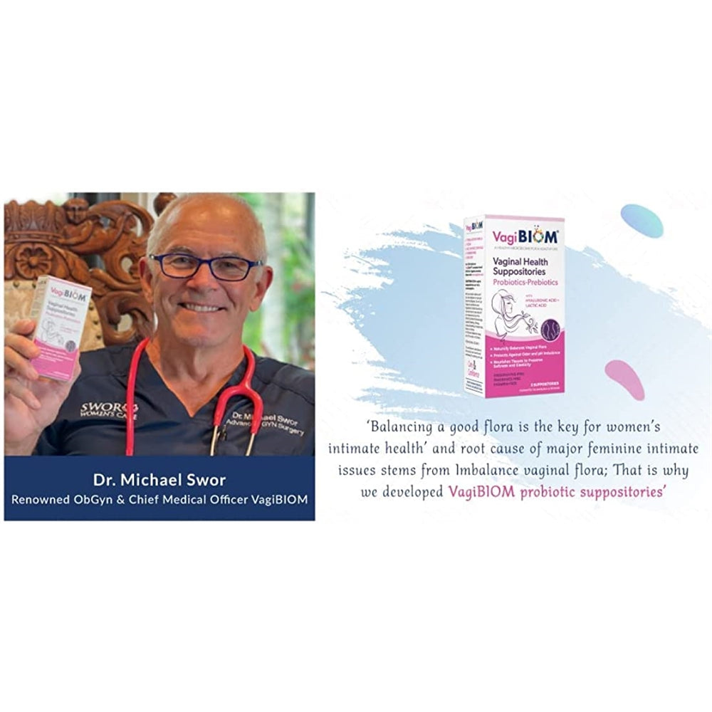 Suplementos Alimenticios  Supositorio vaginal probiótico