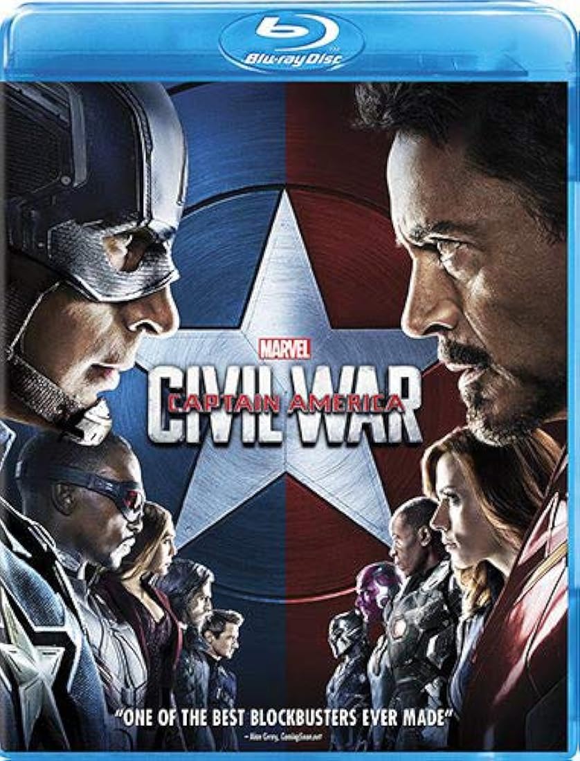 Capitán América de Marvel: Civil War [Blu-ray]