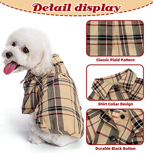 Camisa para perros pequeños disfraz de solapa de gato