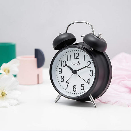 Reloj Despertador con Alarma Fuerte y Luz de Fondo 4