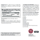 Member's Mark Vitamina D-3 2000 UI, 400 cápsulas blandas Suplemento dietético