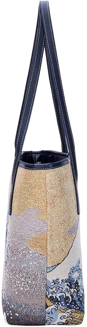 Bolso de hombro Signare con estampado de paisaje