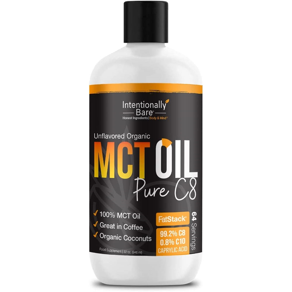 Suplementos Aceite MCT orgánico puro C8 - Keto paleo