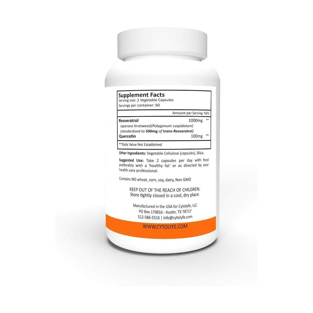 Suplementos Resveratrol 1000 Soporte Sirtuin  Activador NAD+