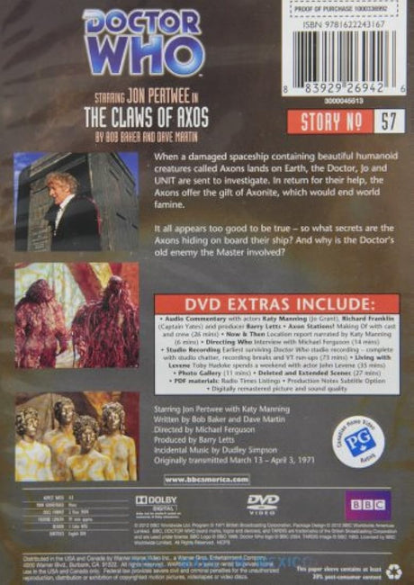 Doctor Who: Las garras de Axos (Historia 57)