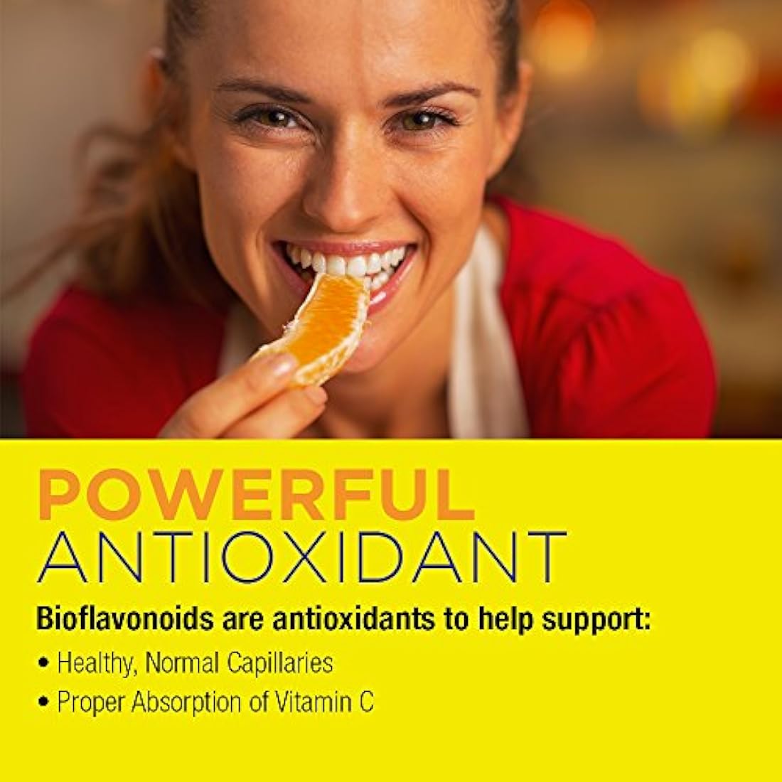 La vida de la naturaleza bioflavonoids tabletas, limón, 1000 mg, 100 Count