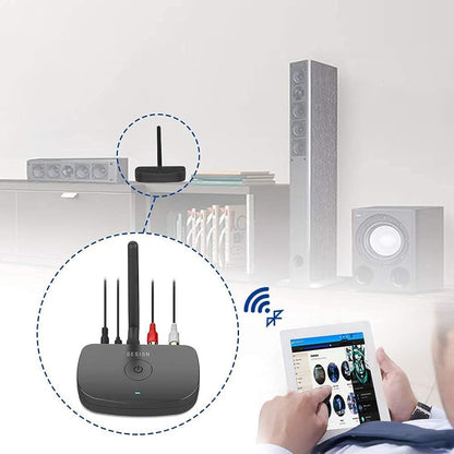 Adaptador de audio Bluetooth de largo alcance inalámbrico