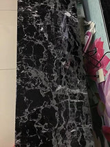 Papel de vinilo pintado diseño de granito negro
