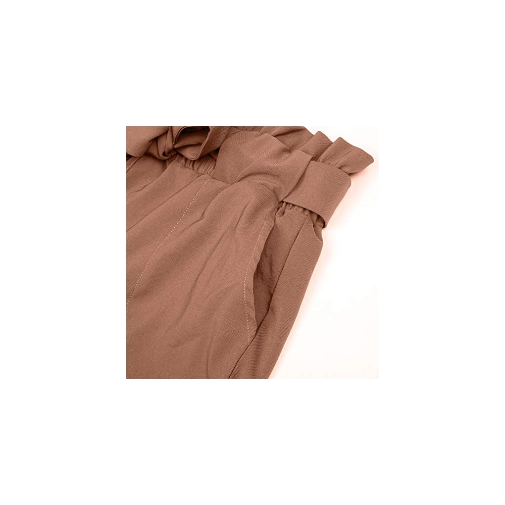 Pantalones de mujer con bolsillos, cintura alta Talla XS