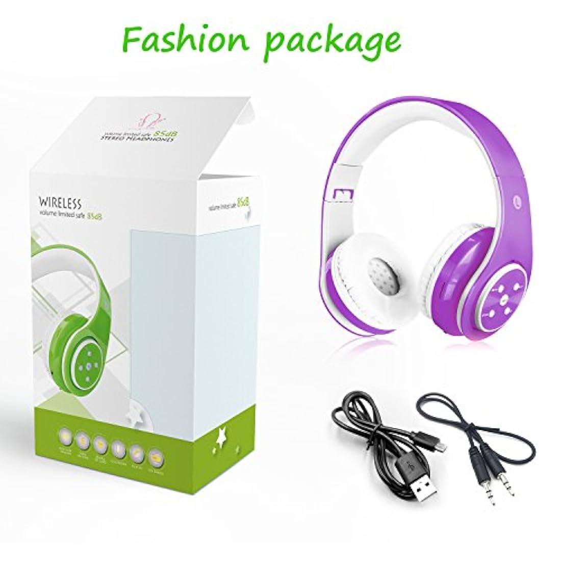 Auriculares Woice Bluetooth para niños,