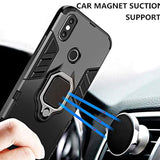 DuoLide - Funda híbrida para Huawei Mate 20 Lite, 2 en 1