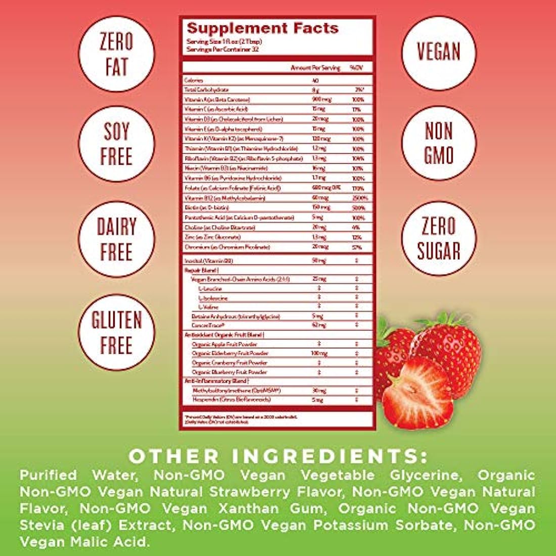Multivitamínico líquido de inmunidad matutina