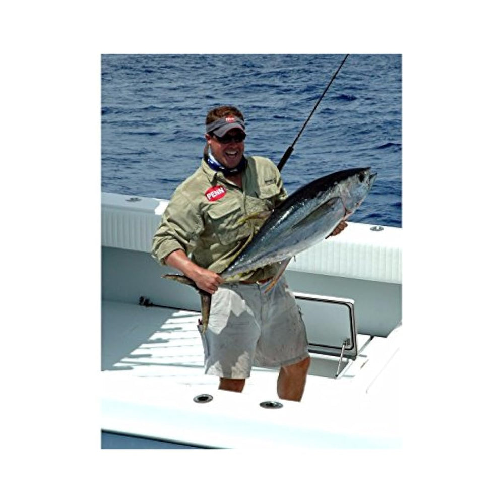 Carrete de pesca de arrastre de 2 velocidades con palanca