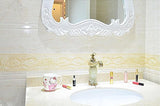 autoadhesivo decorativo para pared diseño peonia(3.9 x 15.7